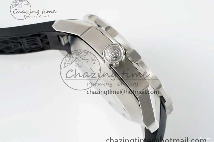 MIROTIME 0108 Premium Aquatimer Automatic SS RSF 1:1 Best Edition White Black Dial on Black Rubber Strap A 7067